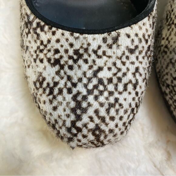 Yves Saint Laurent Tribtoo 105 Ponyhair Platform Pumps Mules Heels Size 37 - Picture 4 of 16